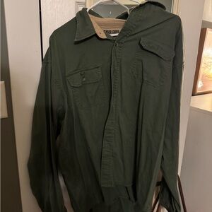Wrangler Men's Green Shirt